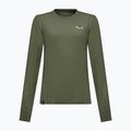 Maglia a maniche lunghe da trekking da donna Salewa Puez Dry dark olive