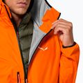 Giacca softshell da uomo Salewa Agner 3 PTX 3L turmeric 4