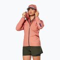 Giacca antivento da donna Salewa Pedroc Wind HD Light desert pink
