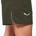Pantaloncini da trekking da donna Salewa Pedroc DST Light dark olive 4