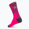 Calzini DYNAFIT Run Wild Crew pink glo 2