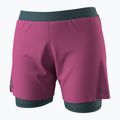 Pantaloncini da corsa da donna DYNAFIT Alpine Pro 2/1 magenta 6