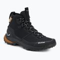 Stivali da trekking Salewa da uomo Puez 2 Mid Ptx nero/nero