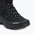 Stivali da trekking da donna Salewa Puez 2 Mid Ptx nero/nero 7