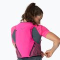 Gilet da corsa DYNAFIT Alpine 8 Vest pink glo/amaranth 4