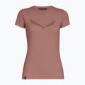 Maglietta da donna Salewa Solid Dry desert pink
