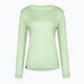 Longsleeve da trekking da donna Salewa Puez Melange Dry pastel green melange