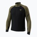 Felpa da corsa uomo Dynafit Alpine LS 1/2 Zip Tee military green/0910 7