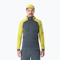 Felpa da sci alpinismo uomo DYNAFIT Radical Polartec Hooded golden lime/0720