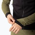 Felpa da sci alpinismo uomo DYNAFIT Radical Polartec con cappuccio verde militare/0910 3