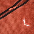 Felpa da trekking donna Salewa Puez Warm Full Zip etruscan red 3