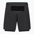 Pantaloncini da trekking da uomo Salewa Pedroc DST 2IN1 black out 2
