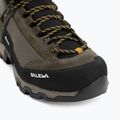 Scarpe da montagna uomo Salewa MTN Trainer 3 Tech Mid GTX verde sbiadito/notte forestale 7
