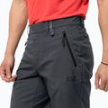 Pantaloncini da trekking Jack Wolfskin Active Track da uomo, ferro scuro 3