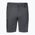 Pantaloncini da trekking Jack Wolfskin Active Track da uomo, ferro scuro 5