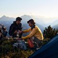 Pantaloncini da trekking Jack Wolfskin Active Track da uomo, ferro scuro 6