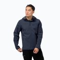 Giacca softshell Jack Wolfskin da uomo Northern Point blu notte