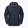 Giacca softshell Jack Wolfskin da uomo Northern Point blu notte 4