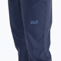 Pantaloni softshell da donna Jack Wolfskin Activate Light blu notte 5