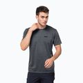 Camicia da trekking Jack Wolfskin Hydropore Xten da uomo in ferro scuro