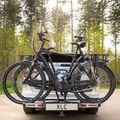 XLC Azura Xtra LED 2Bikes portapacchi argento/nero 19