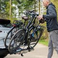XLC Azura Xtra LED 2Bikes portapacchi argento/nero 17