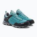 Scarpe da trekking da donna Meindl Ontario Lady acquamarina/limone 5