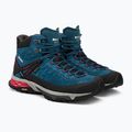 Stivali da trekking da uomo Meindl Top Trail Mid GTX loden/arancio 4