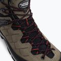 Scarpe da trekking da uomo Meindl Litepeak GTX natura/rosso 7
