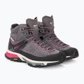 Stivali da trekking da donna Meindl Top Trail Lady Mid GTX grigio/magenta 4