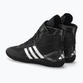 Uomo adidas Combat Speed.5 nero / argento scarpe da boxe BA8007 3