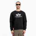Felpa Alpha Industries da uomo Basic nero