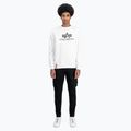 Felpa Alpha Industries Basic bianca da uomo 2