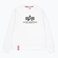 Felpa Alpha Industries Basic bianca da uomo 7