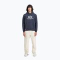 Felpa Alpha Industries Basic navy da uomo 2