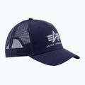 Alpha Industries Basic Trucker, berretto da baseball da uomo, rep. blu