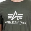 Maglietta Alpha Industries Basic oliva scuro da uomo 6
