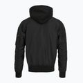 Giacca Alpha Industries da uomo MA-1 TT con cappuccio bicolore nero/nero 4