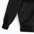 Giacca Alpha Industries da uomo MA-1 TT con cappuccio bicolore nero/nero 5