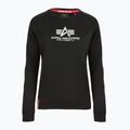 Felpa Alpha Industries da donna New Basic nero 6