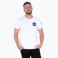 Maglietta Alpha Industries Space Shuttle da uomo, bianco