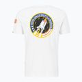 Maglietta Alpha Industries Space Shuttle da uomo, bianco 4