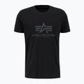 Maglietta Alpha Industries Basic Rainbow Reflective da uomo, nero 3
