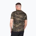 Maglietta Alpha Industries Basic Small Logo Camo oliva da uomo 3