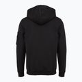 Felpa Alpha Industries da uomo Alpha Label nero 2