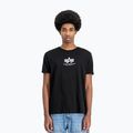 Alpha Industries Basic Mid Logo T-shirt uomo nero