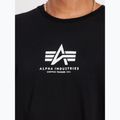 Alpha Industries Basic Mid Logo T-shirt uomo nero 6