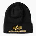 Alpha Industries Cappello 3D nero/giallo oro