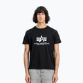 T-shirt Alpha Industries Basic da uomo (2 pezzi) nero