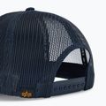 Uomo Alpha Industries Label Trucker berretto da baseball rep.blu 4